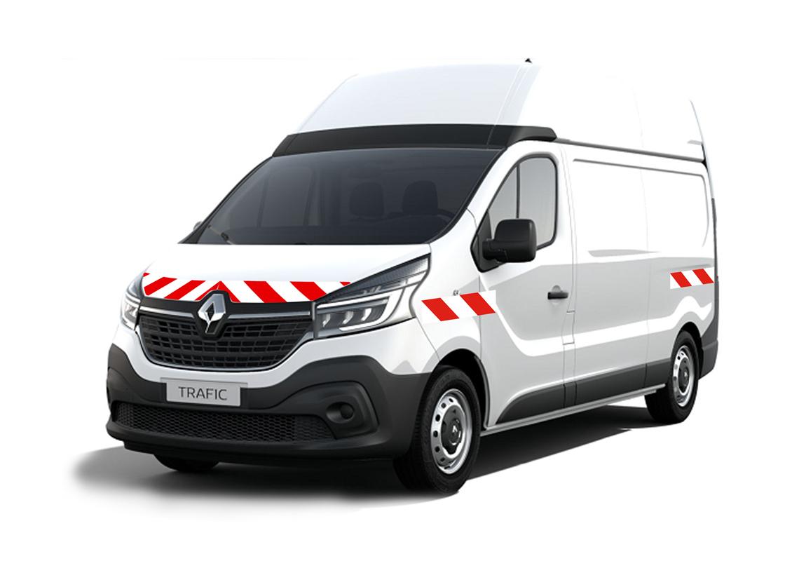 Kit ritroriflettente pretagliato Classe A RENAULT TRAFIC 2014-2019